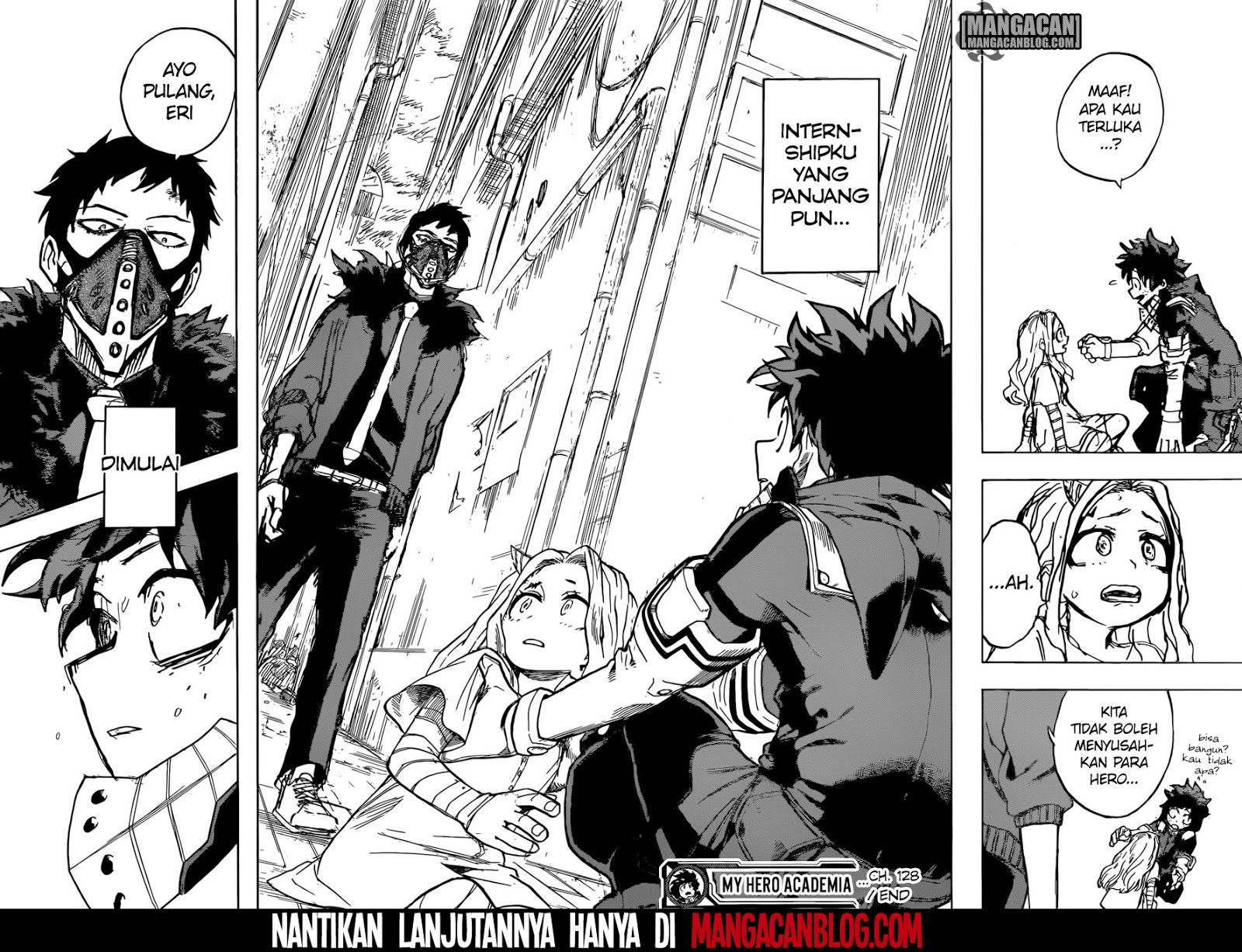 Boku no Hero Academia — Chapter 128, halaman 19