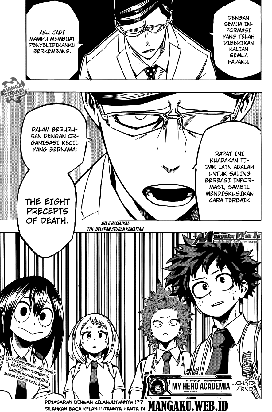 Boku no Hero Academia — Chapter 134, halaman 21