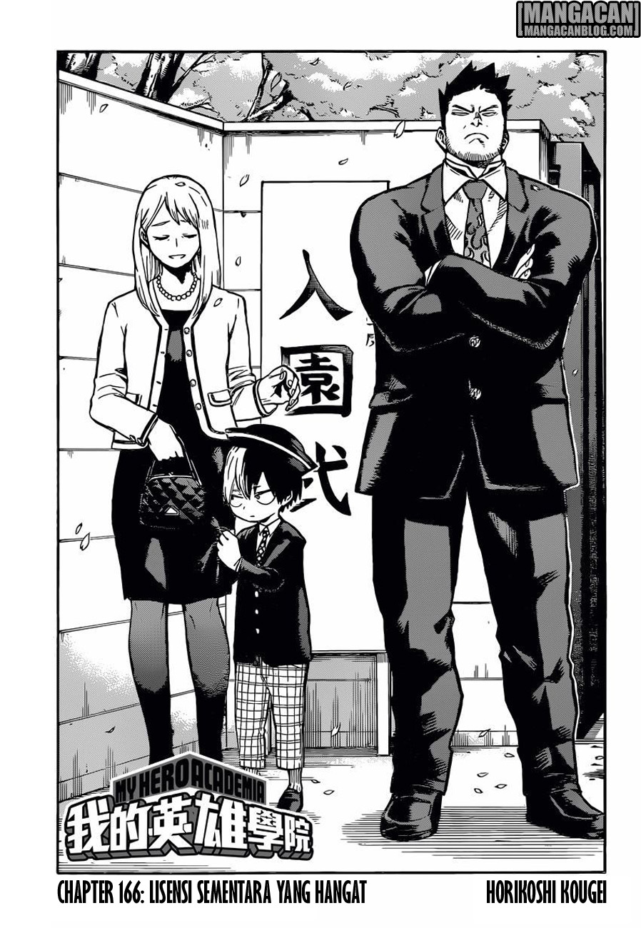 Boku no Hero Academia — Chapter 166, halaman 1