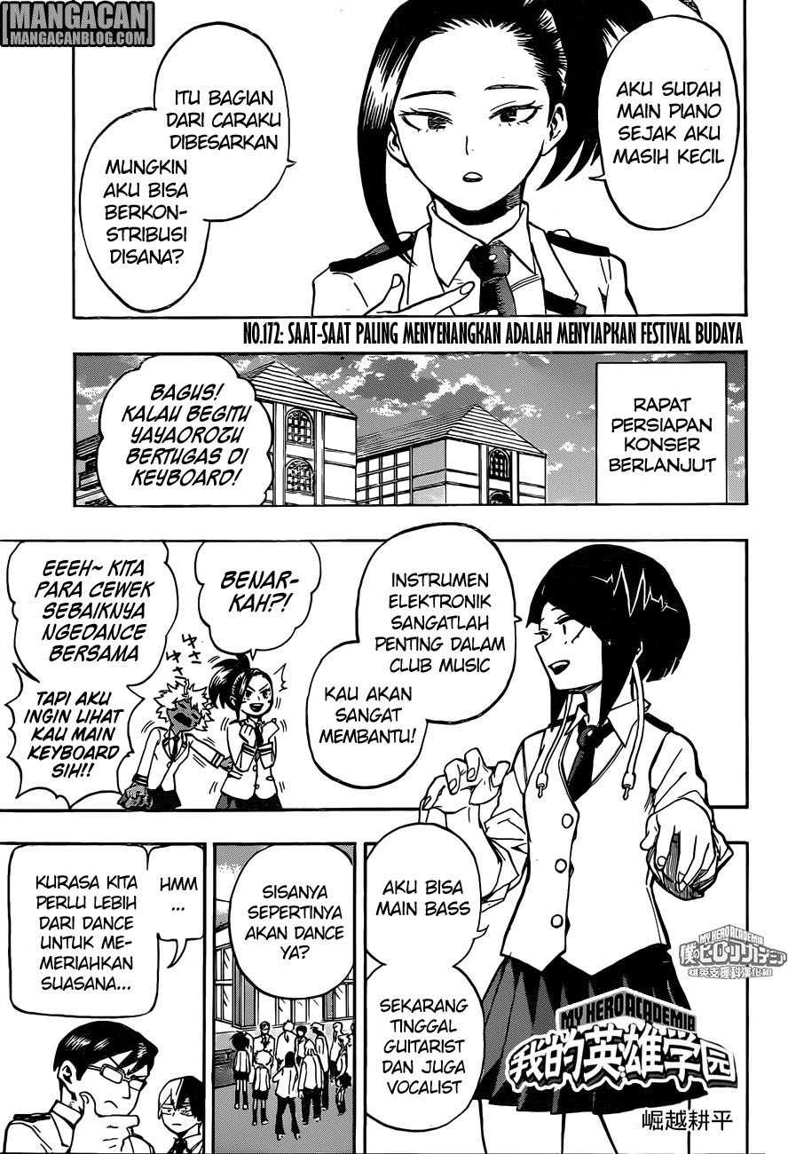 Boku no Hero Academia — Chapter 172, halaman 1