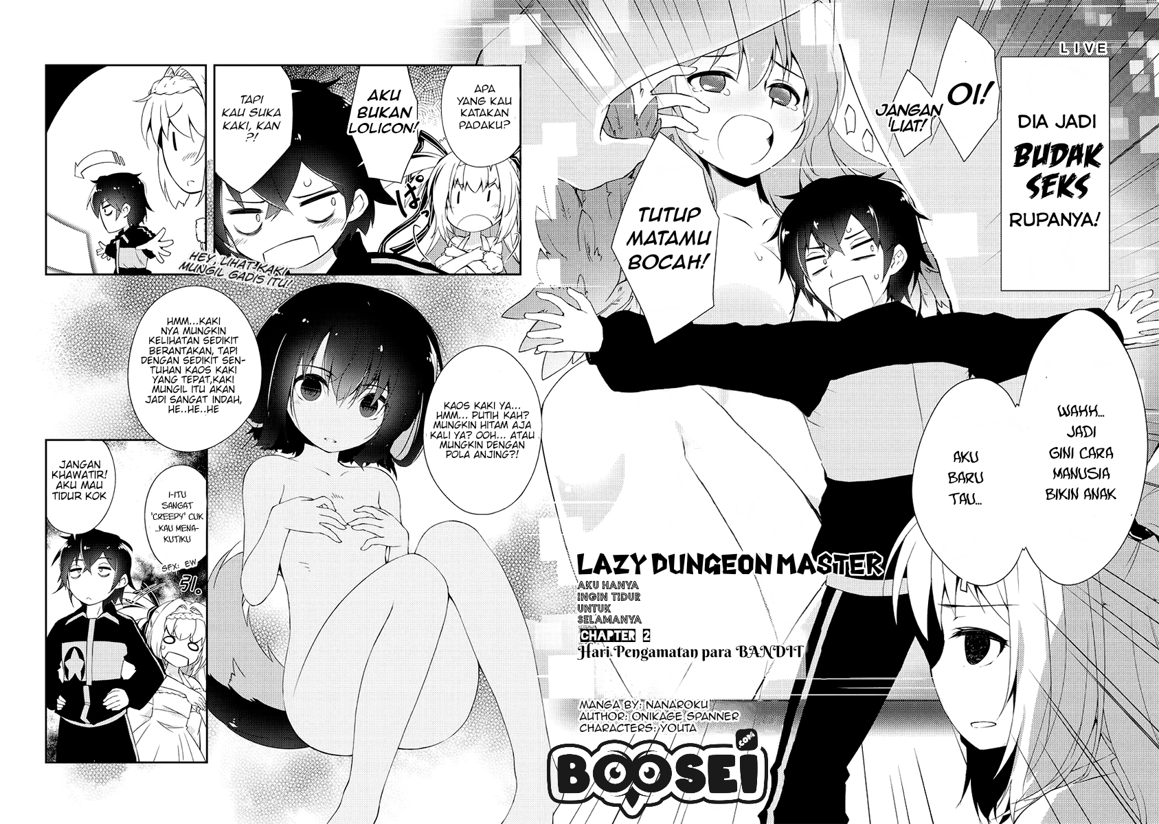 Zettai ni Hatarakitakunai Dungeon Master ga Damin wo Musaboru made — Chapter 2, halaman 3
