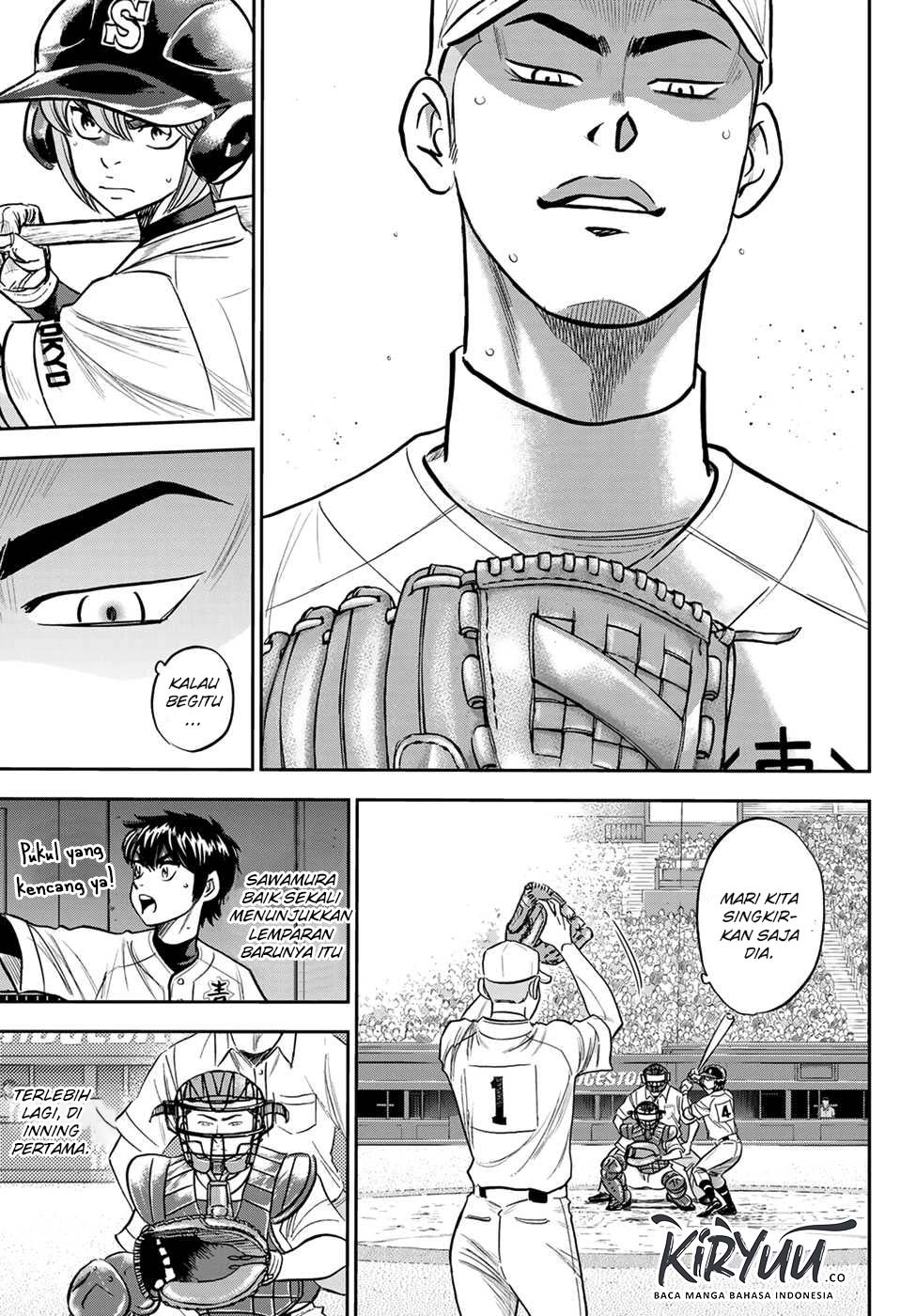 Diamond no Ace Act 2 — Chapter 226, halaman 19