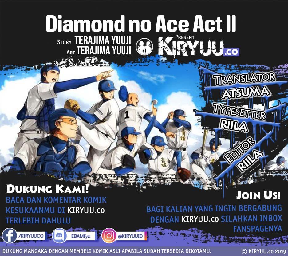 Diamond no Ace Act 2 — Chapter 226, halaman 2