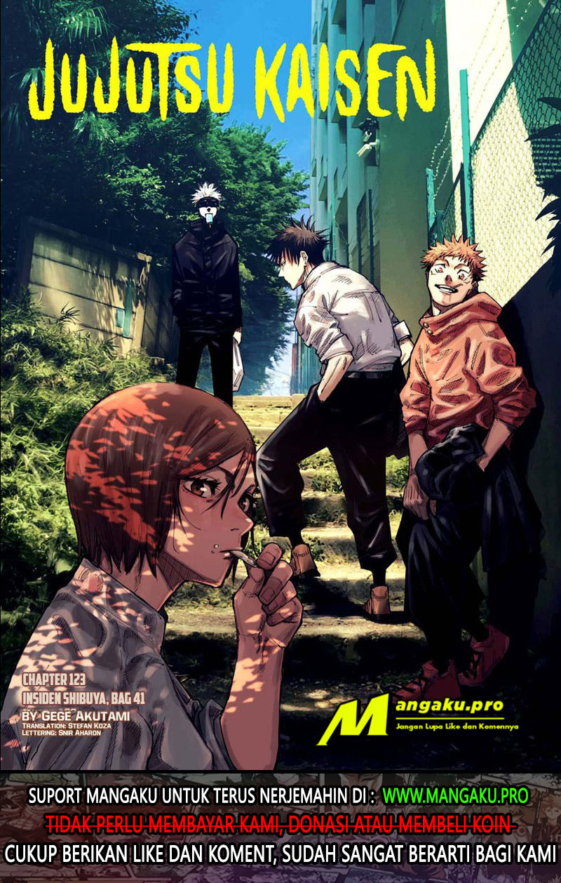 Jujutsu Kaisen — Chapter 123, halaman 3