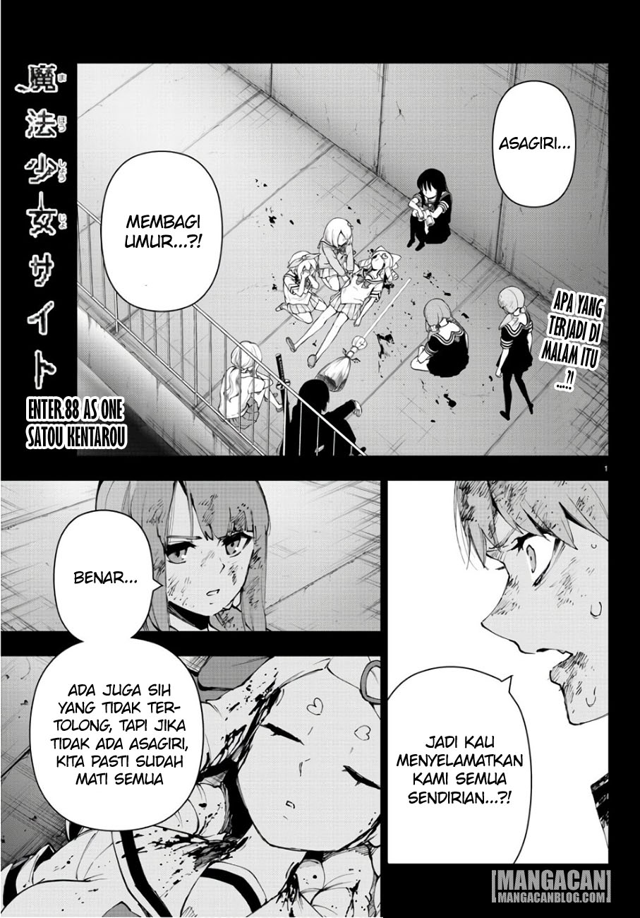 Mahou Shoujo Site — Chapter 88, halaman 1