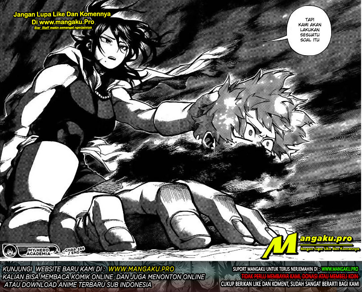 Boku no Hero Academia — Chapter 286, halaman 16