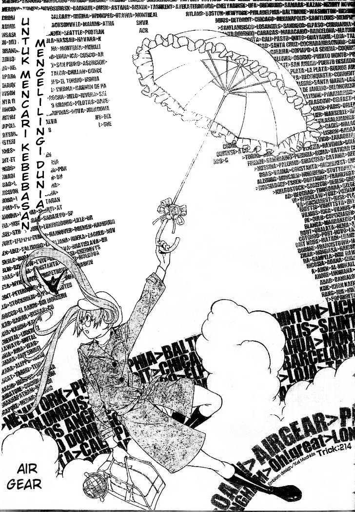 Air Gear — Chapter 214, halaman 1
