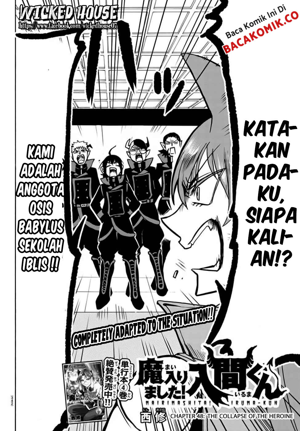Mairimashita! Iruma-kun — Chapter 48, halaman 3