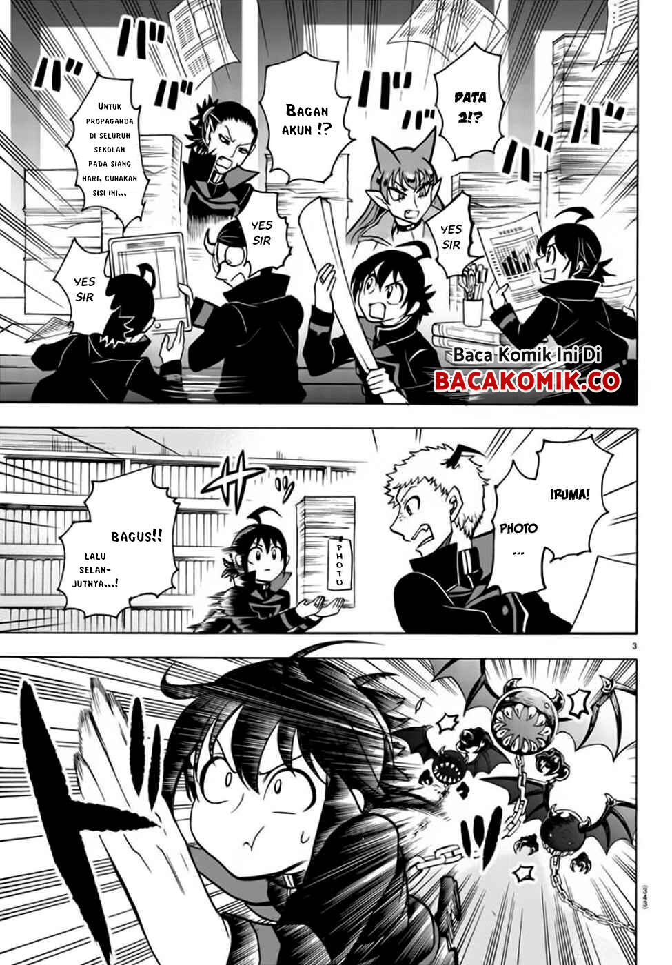 Mairimashita! Iruma-kun — Chapter 48, halaman 4