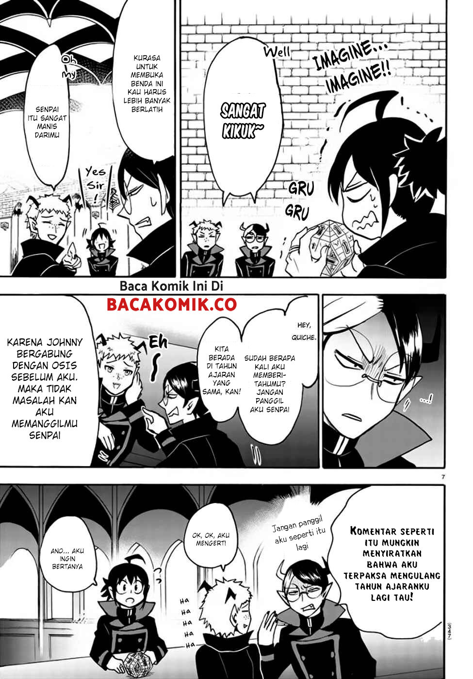 Mairimashita! Iruma-kun — Chapter 48, halaman 8