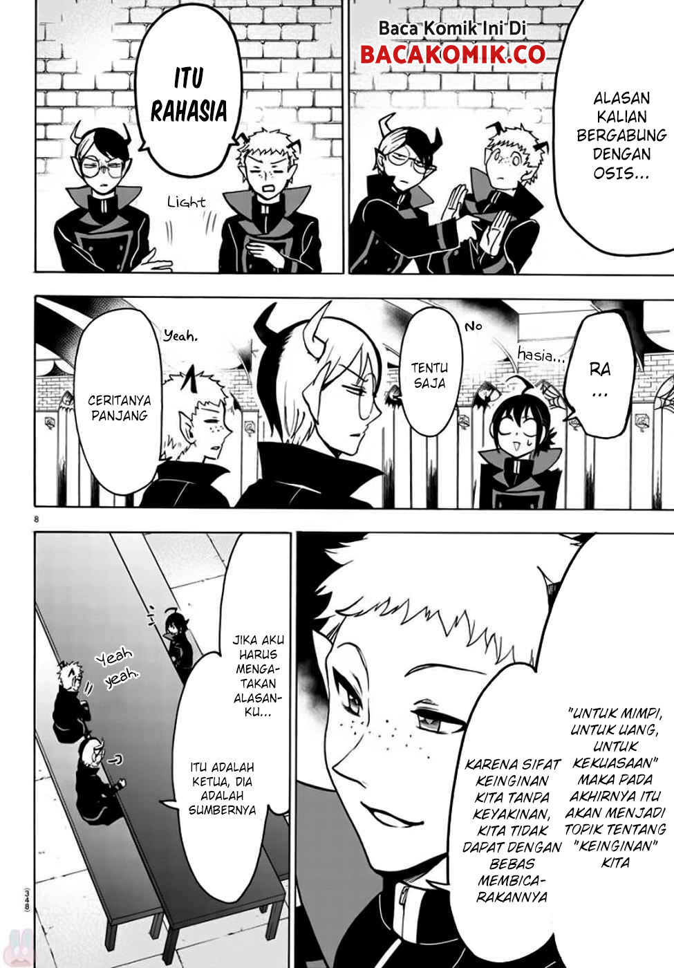 Mairimashita! Iruma-kun — Chapter 48, halaman 9