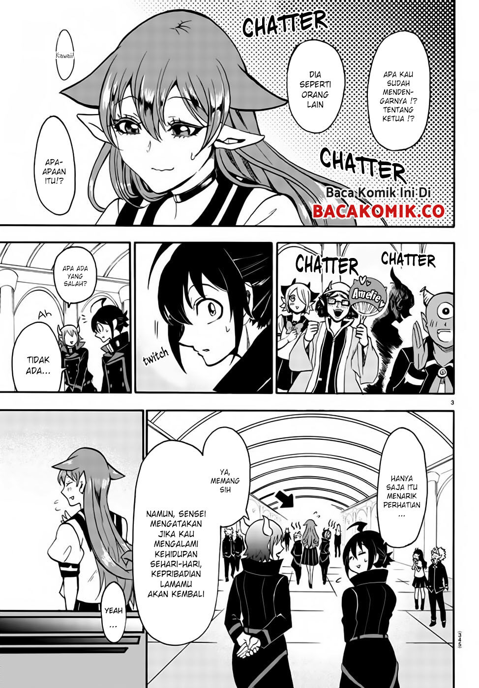 Mairimashita! Iruma-kun — Chapter 49, halaman 4