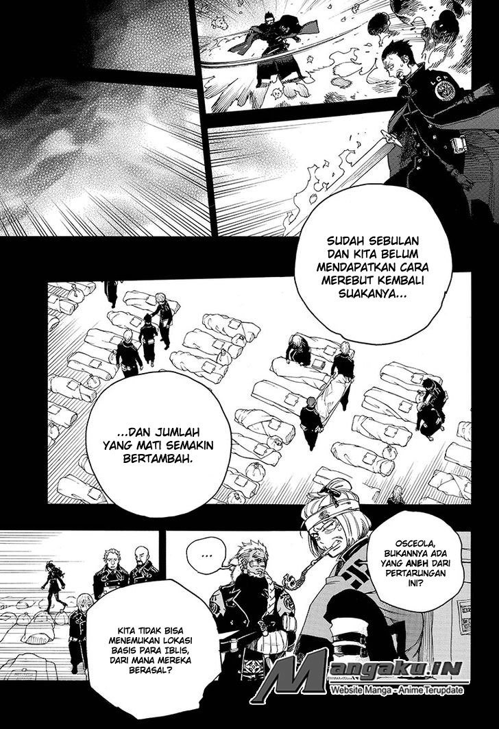 Ao no Exorcist — Chapter 107, halaman 18