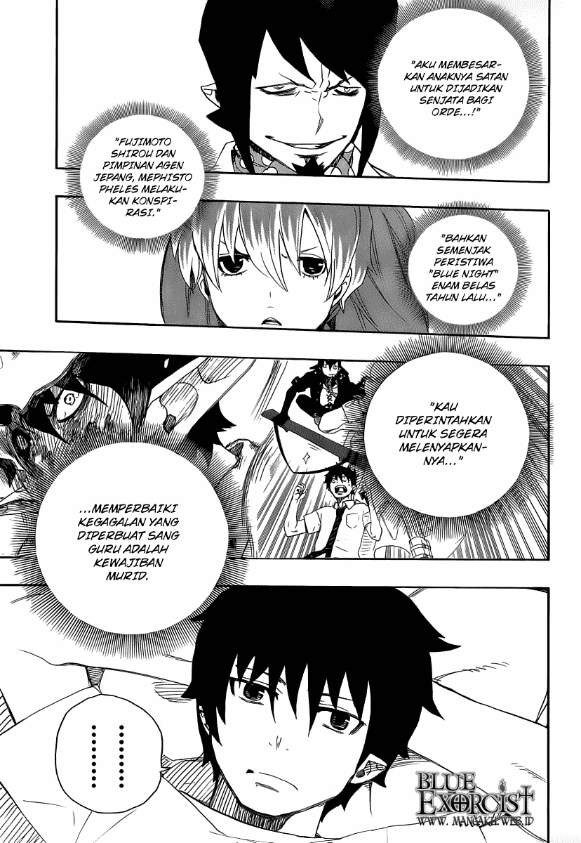 Ao no Exorcist — Chapter 11, halaman 10