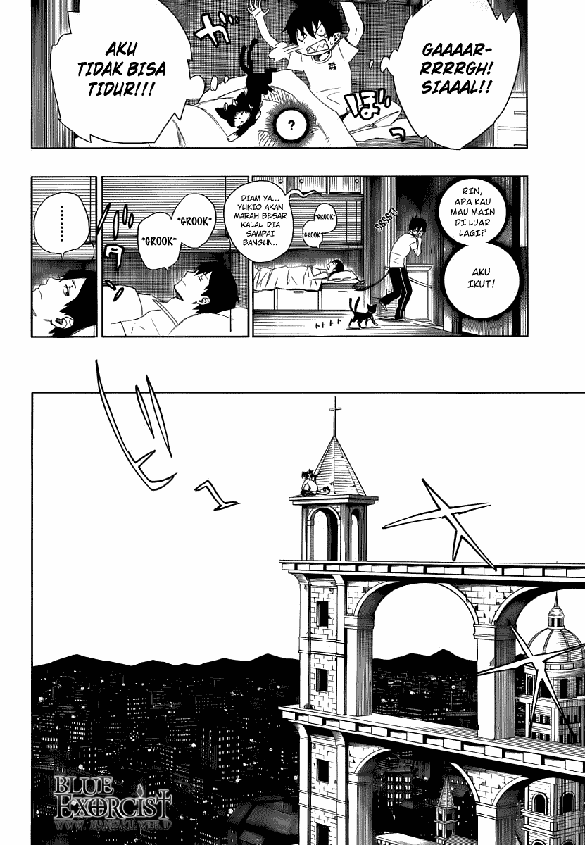 Ao no Exorcist — Chapter 11, halaman 11