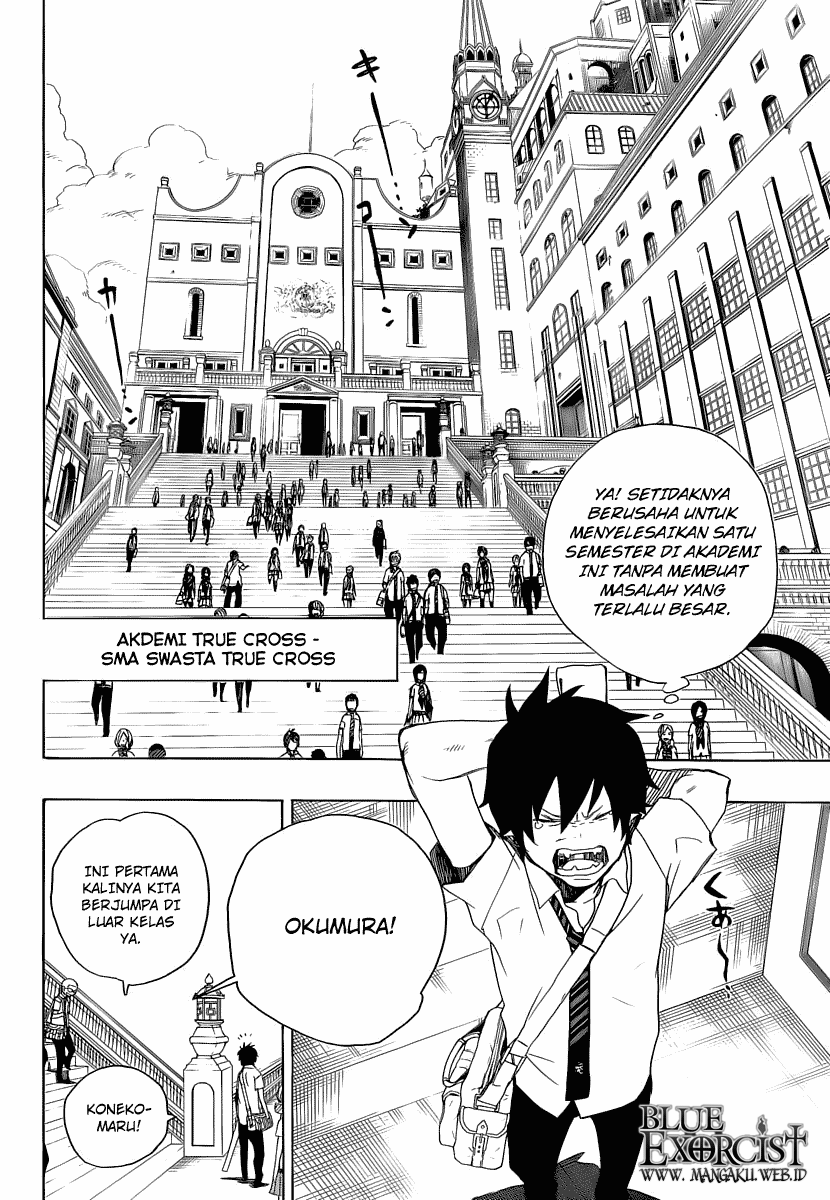 Ao no Exorcist — Chapter 11, halaman 15