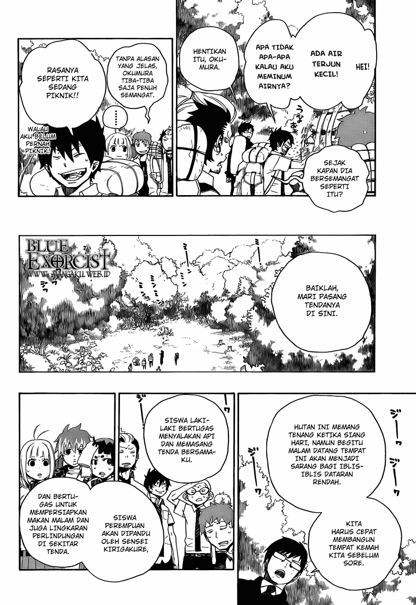 Ao no Exorcist — Chapter 11, halaman 19