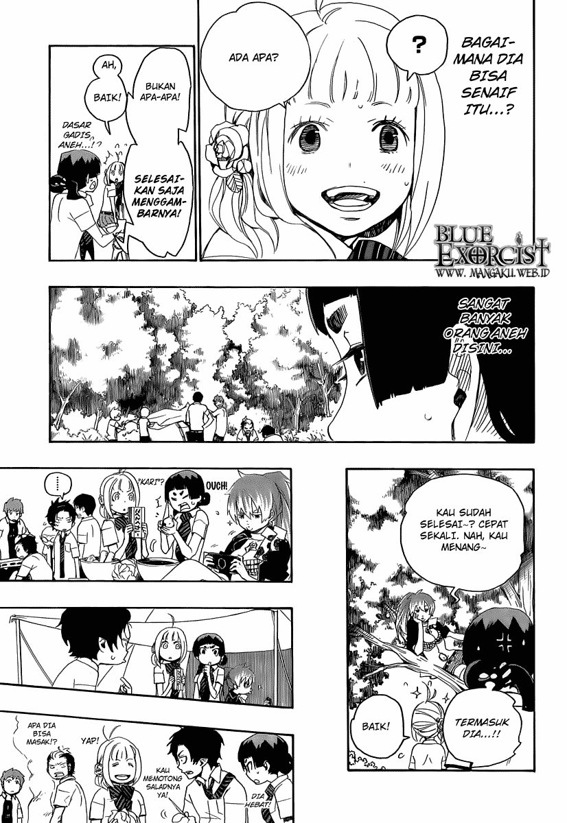 Ao no Exorcist — Chapter 11, halaman 22