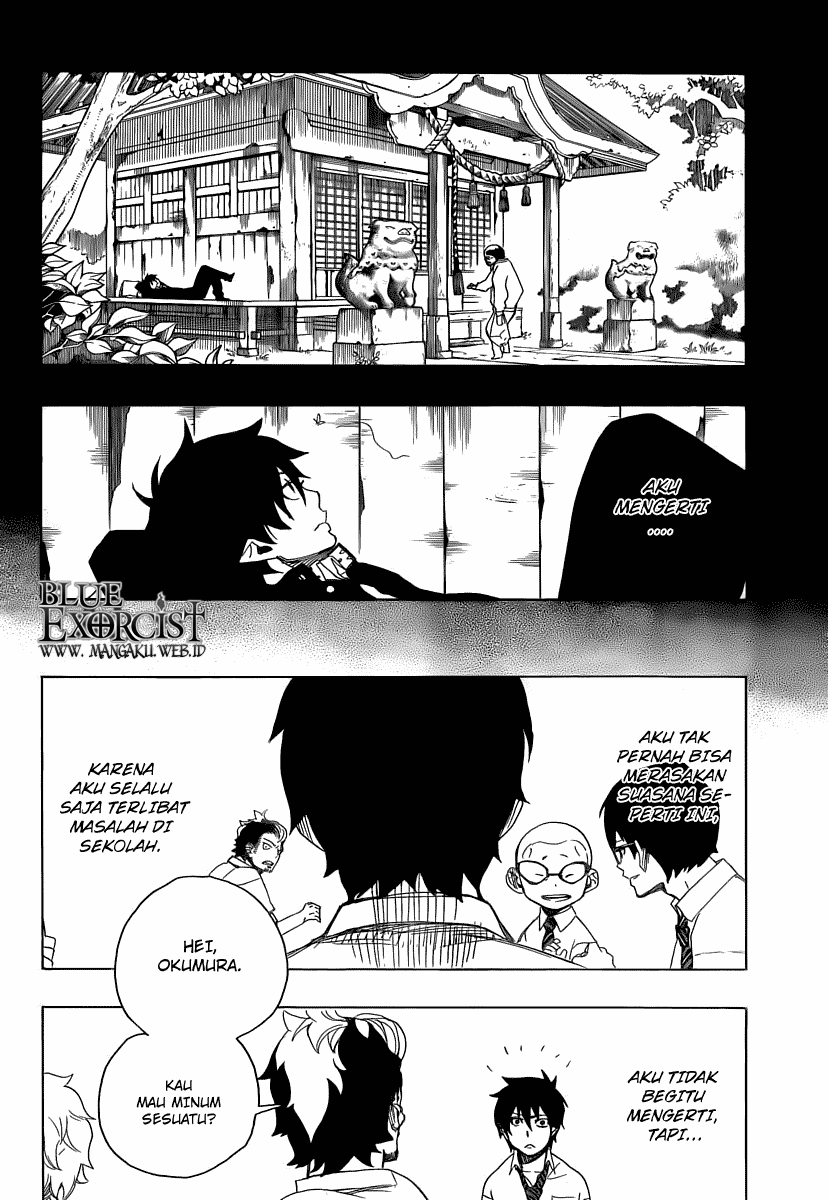 Ao no Exorcist — Chapter 11, halaman 27