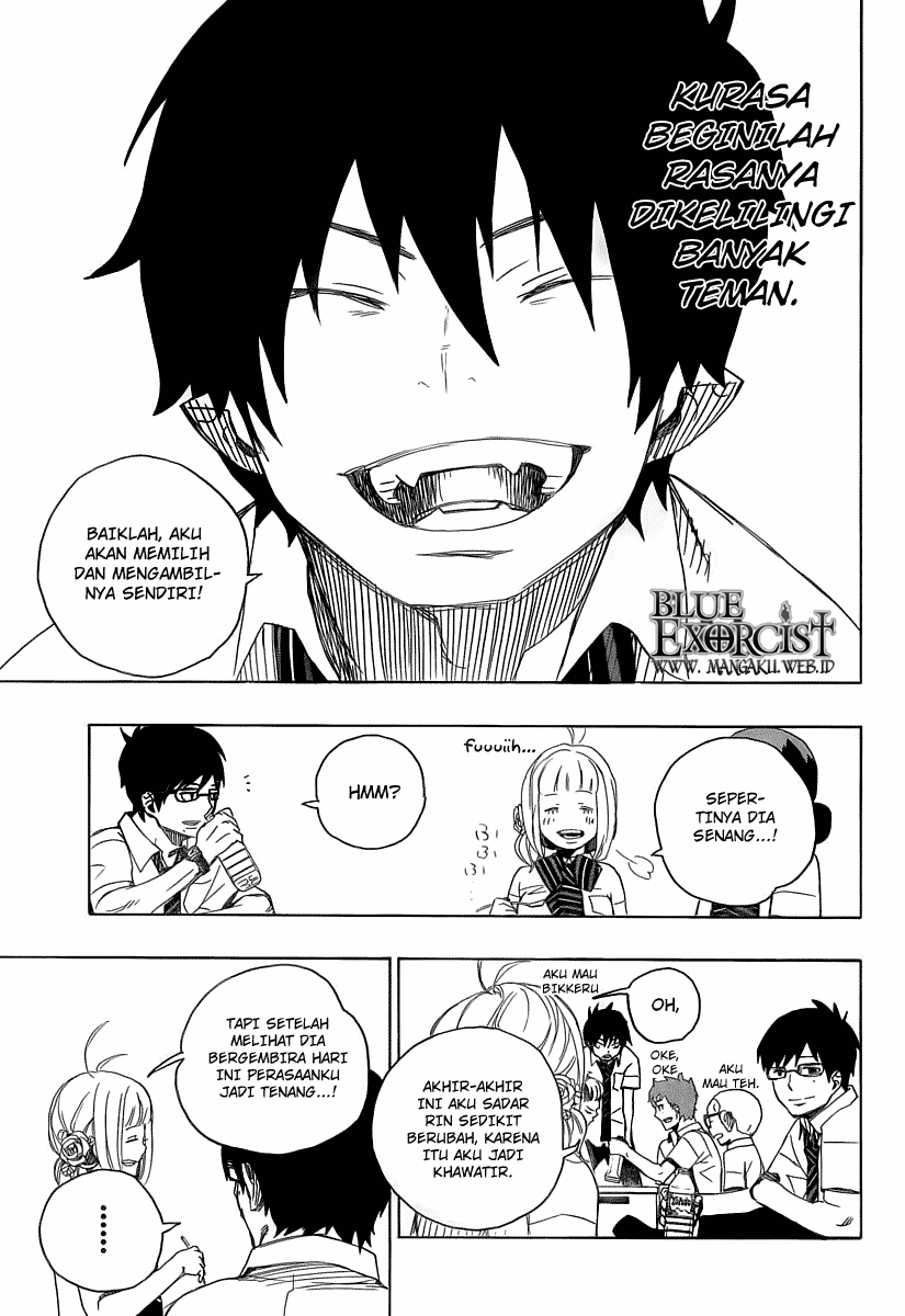 Ao no Exorcist — Chapter 11, halaman 28