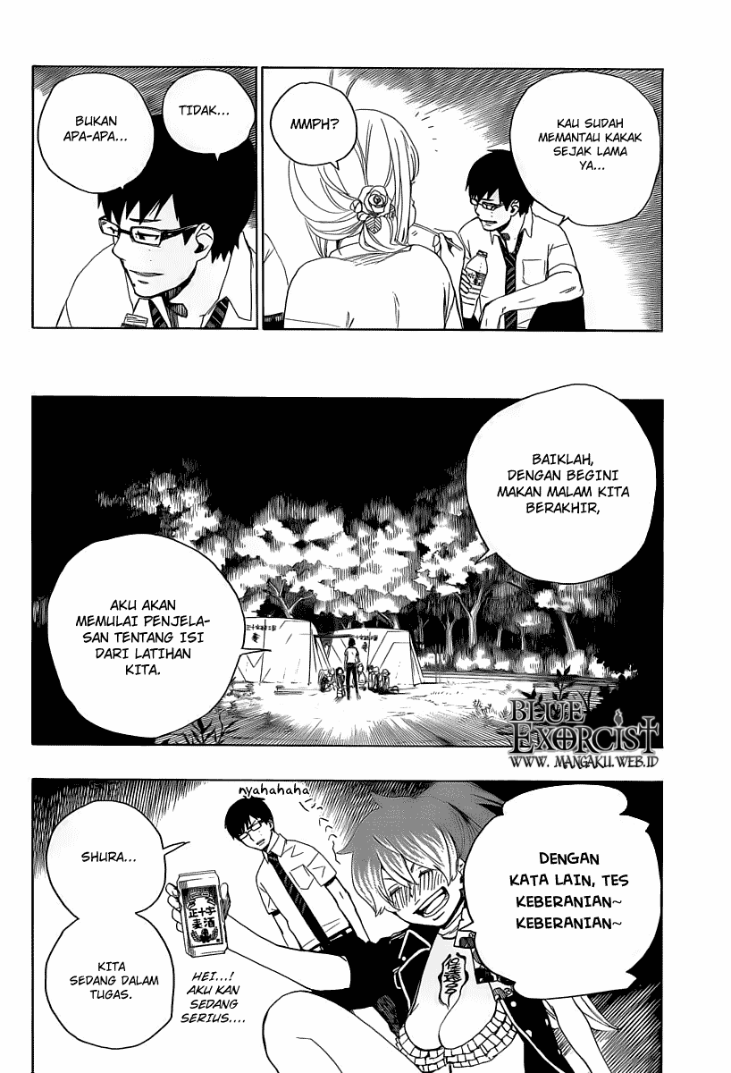 Ao no Exorcist — Chapter 11, halaman 29