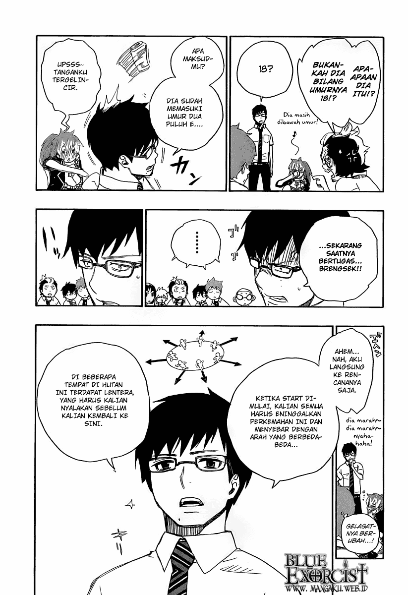 Ao no Exorcist — Chapter 11, halaman 30
