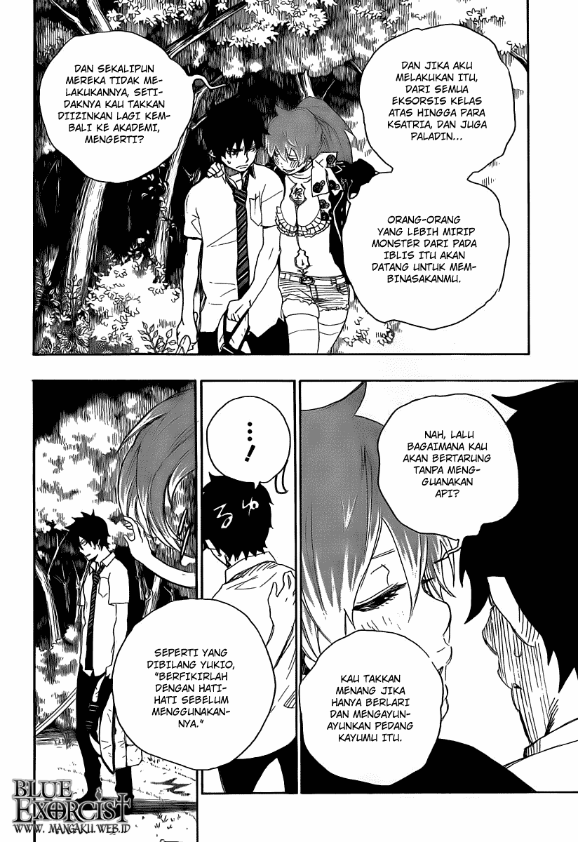 Ao no Exorcist — Chapter 11, halaman 35