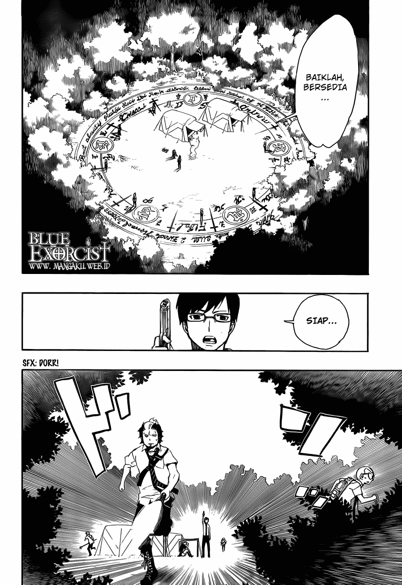 Ao no Exorcist — Chapter 11, halaman 37