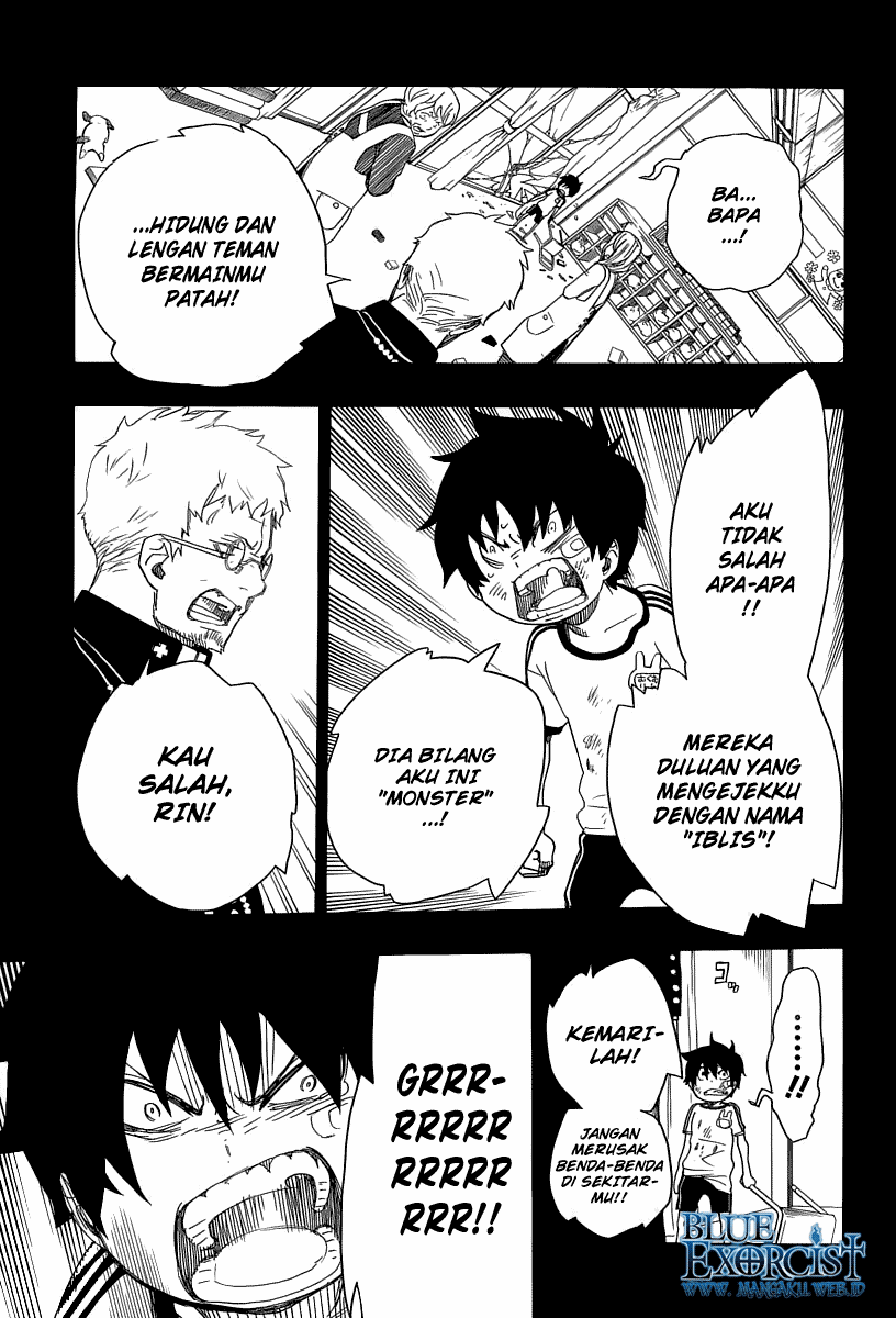 Ao no Exorcist — Chapter 11, halaman 4