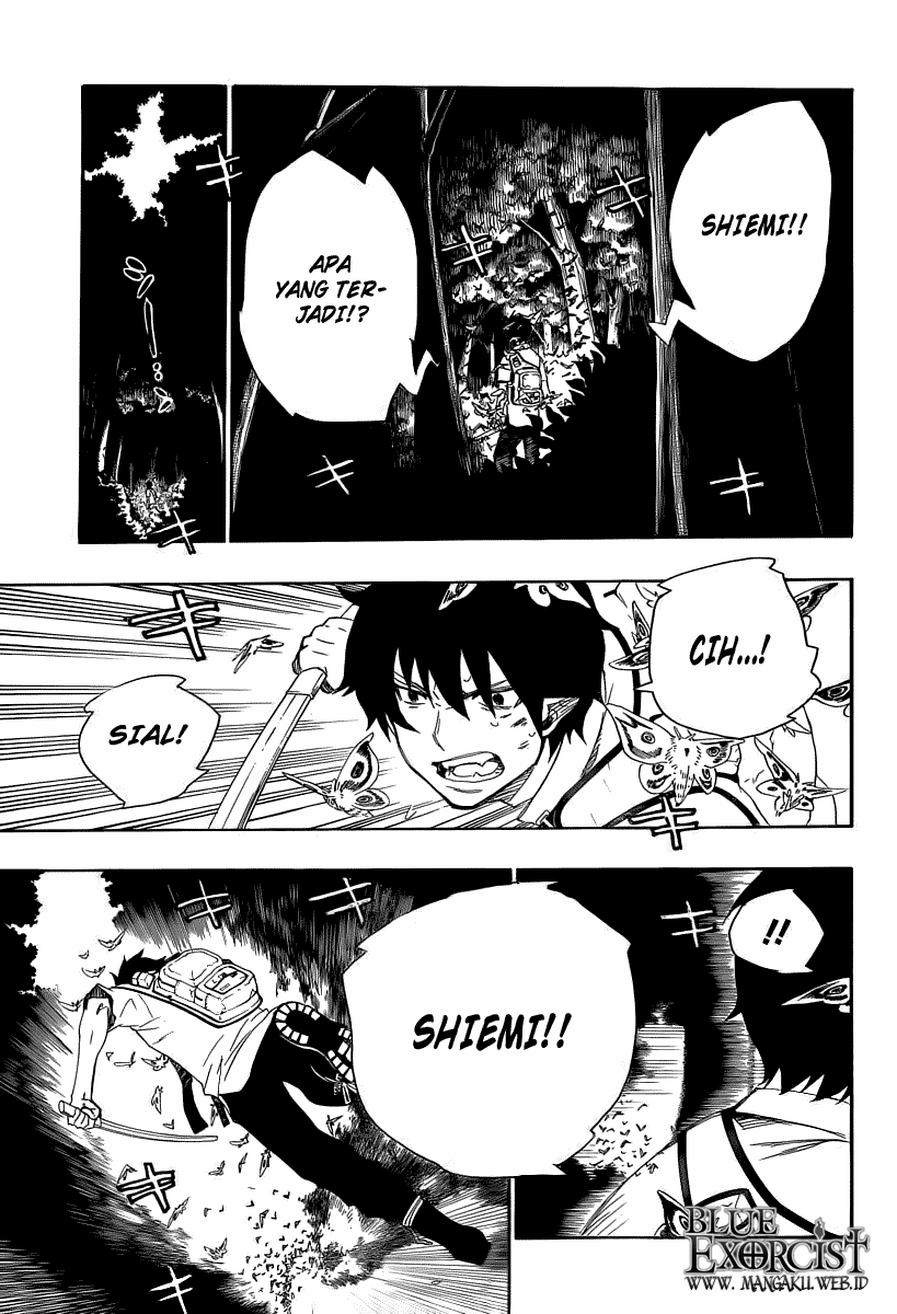 Ao no Exorcist — Chapter 11, halaman 42