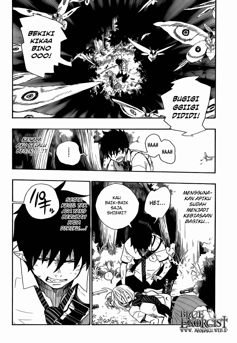 Ao no Exorcist — Chapter 11, halaman 45