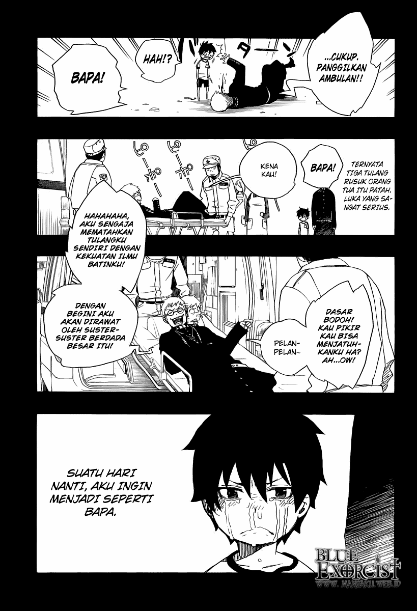 Ao no Exorcist — Chapter 11, halaman 8