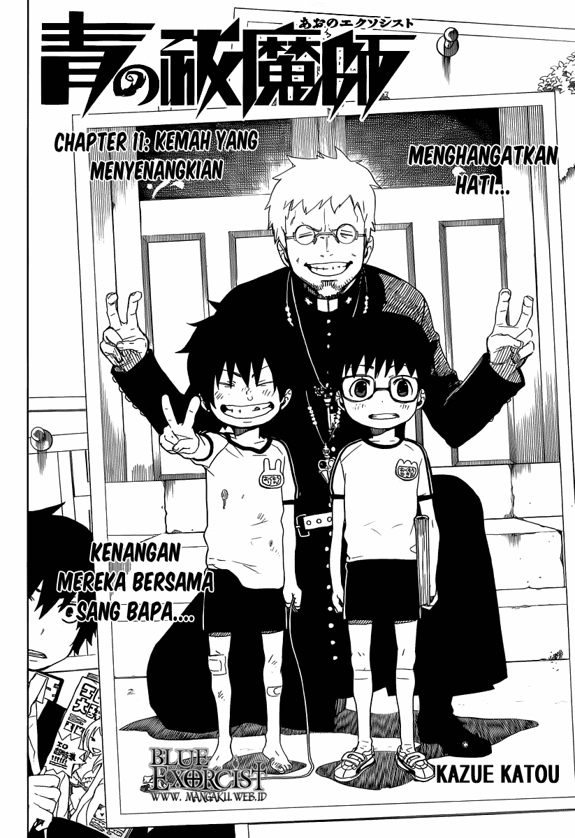 Ao no Exorcist — Chapter 11, halaman 9