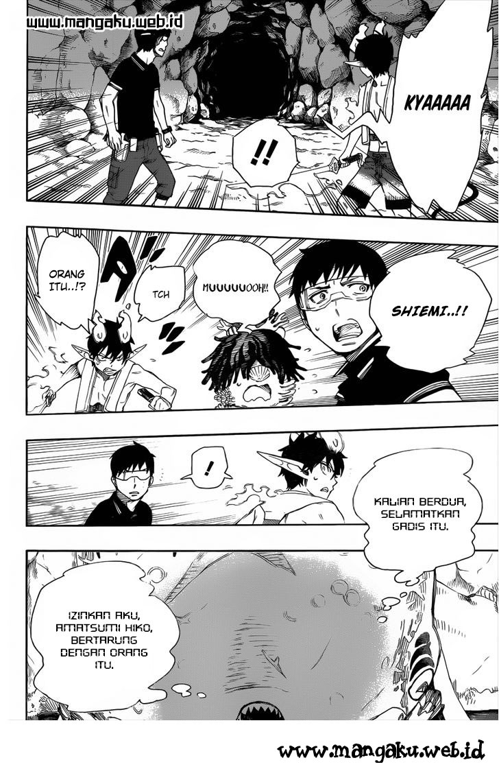 Ao no Exorcist — Chapter 36, halaman 34