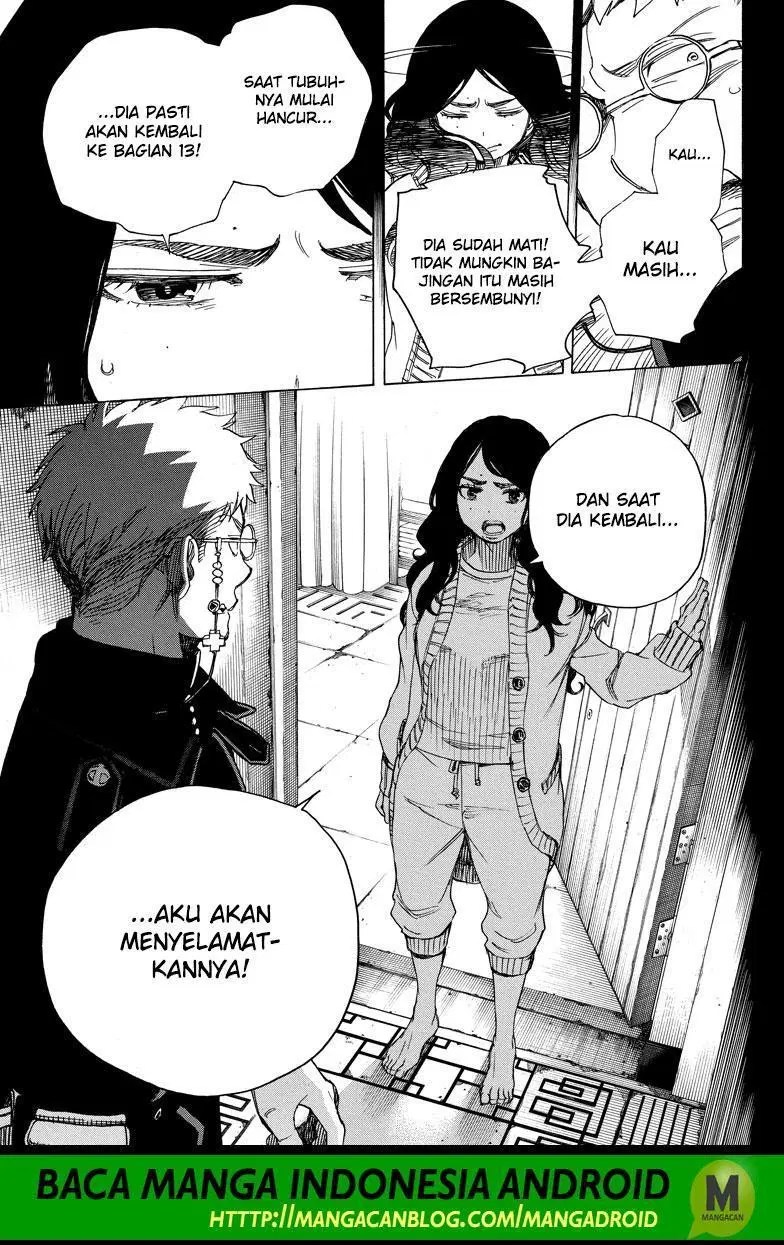 Ao no Exorcist — Chapter 109, halaman 17