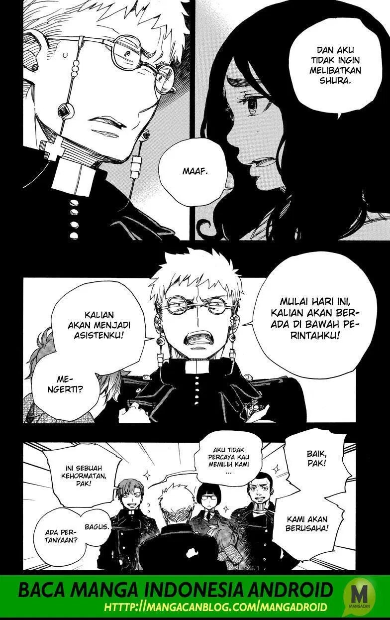 Ao no Exorcist — Chapter 109, halaman 18
