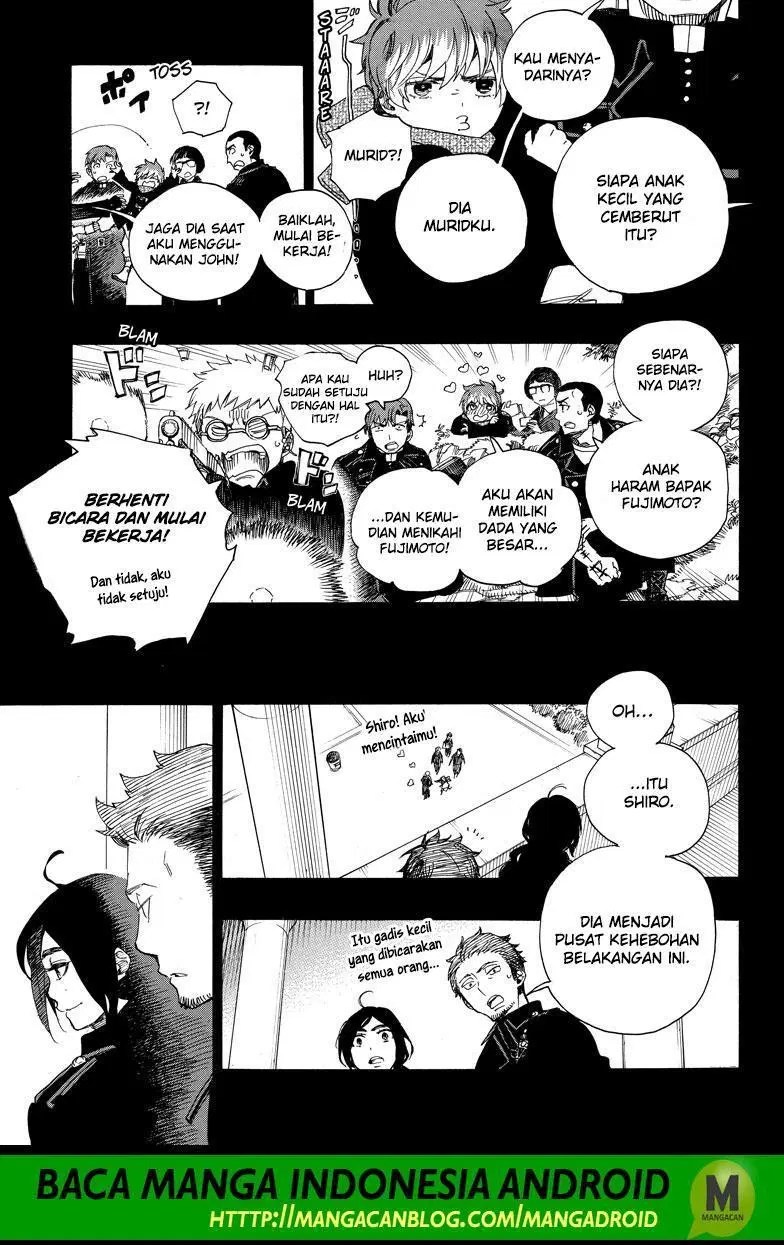 Ao no Exorcist — Chapter 109, halaman 19