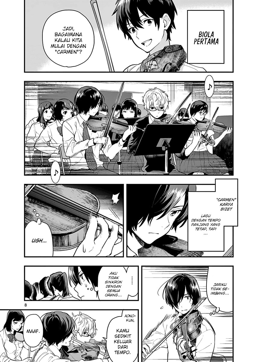Ao no Orchestra — Chapter 10, halaman 9
