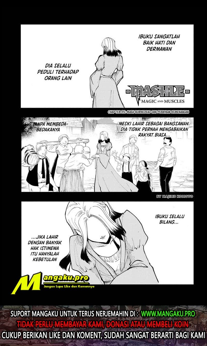 Mashle: Magic and Muscles — Chapter 35, halaman 2