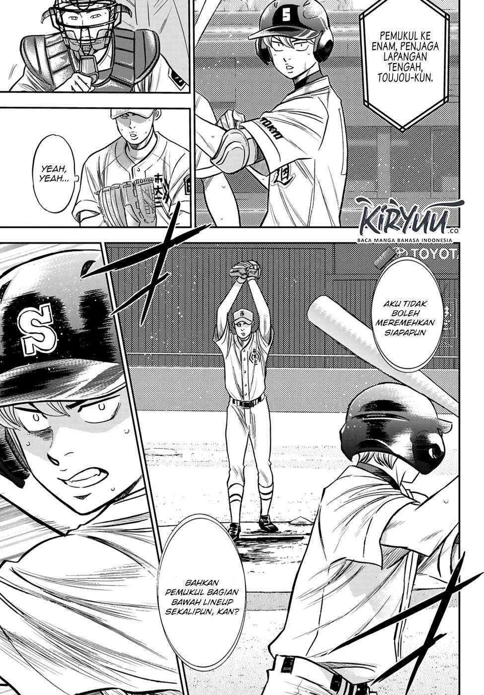 Diamond no Ace Act 2 — Chapter 229, halaman 14