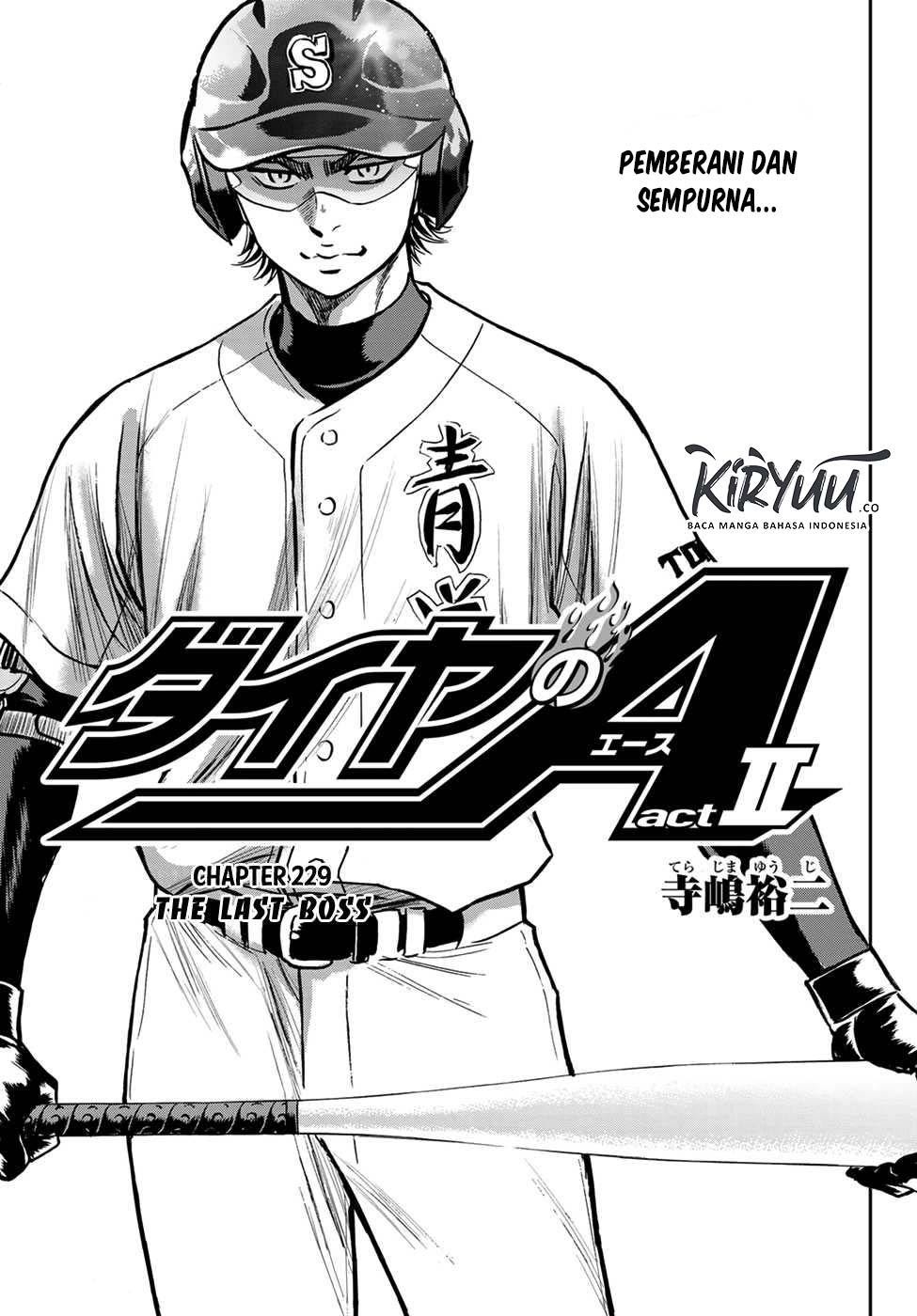 Diamond no Ace Act 2 — Chapter 229, halaman 2