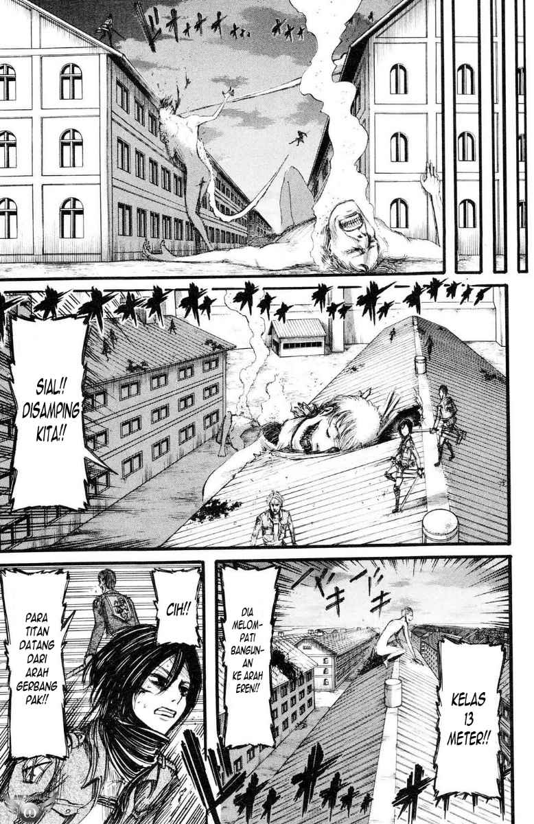 Shingeki no Kyojin — Chapter 13, halaman 28