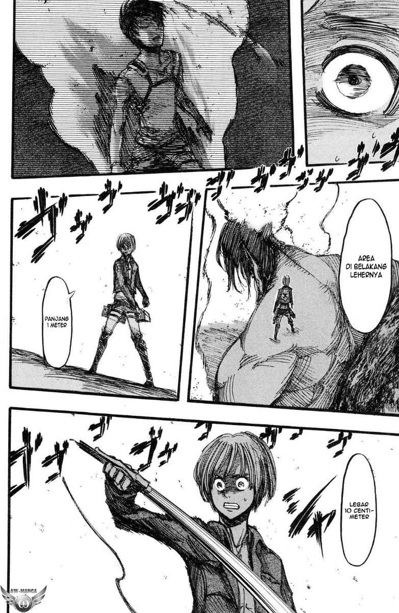Shingeki no Kyojin — Chapter 13, halaman 33