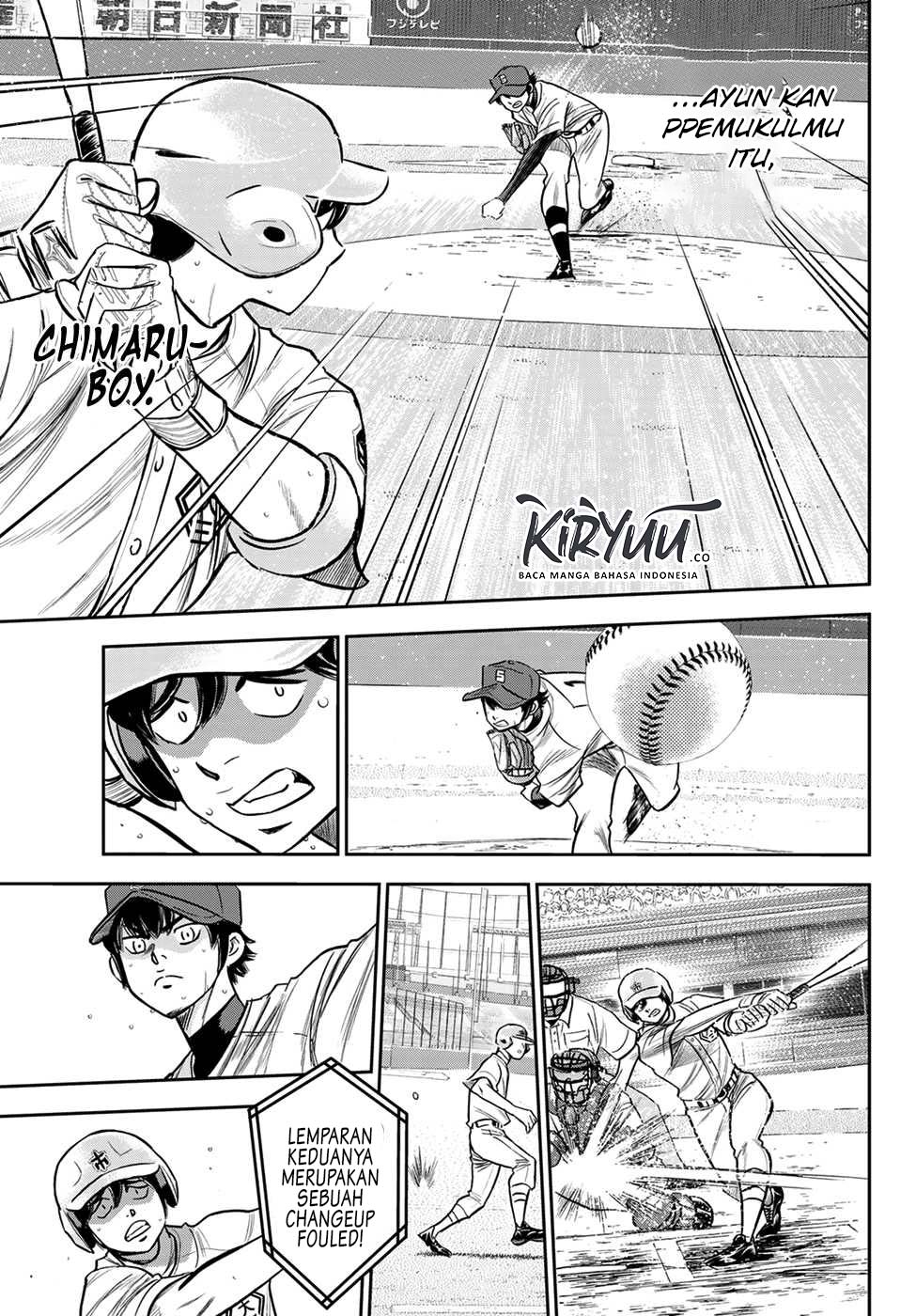 Diamond no Ace Act 2 — Chapter 230, halaman 14