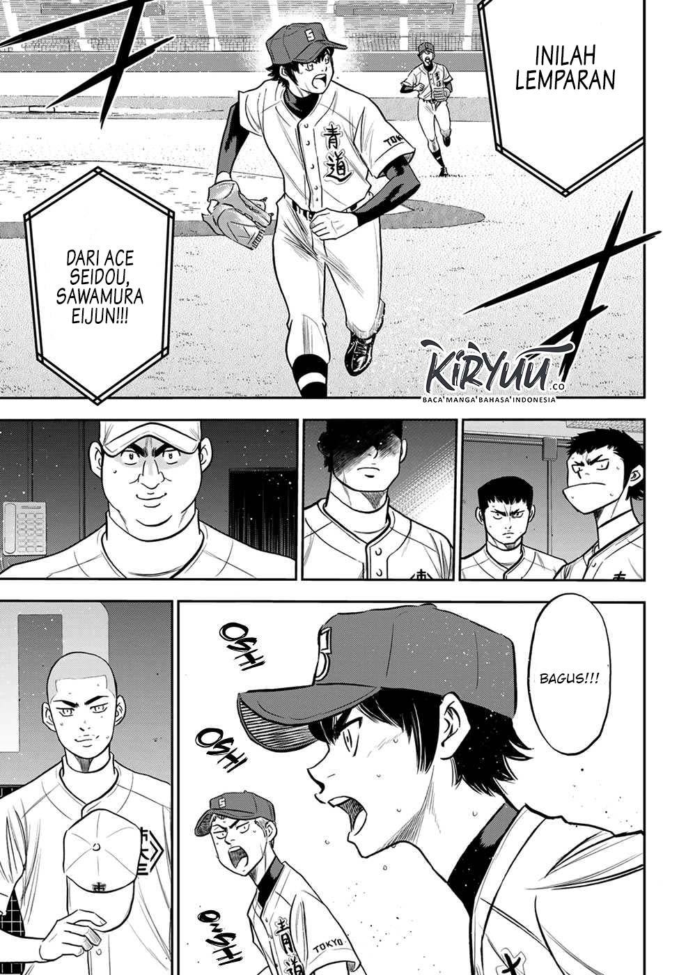 Diamond no Ace Act 2 — Chapter 230, halaman 18
