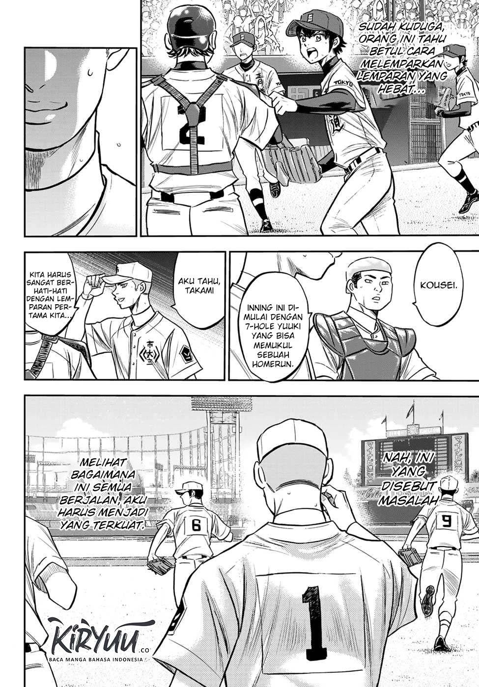 Diamond no Ace Act 2 — Chapter 230, halaman 19