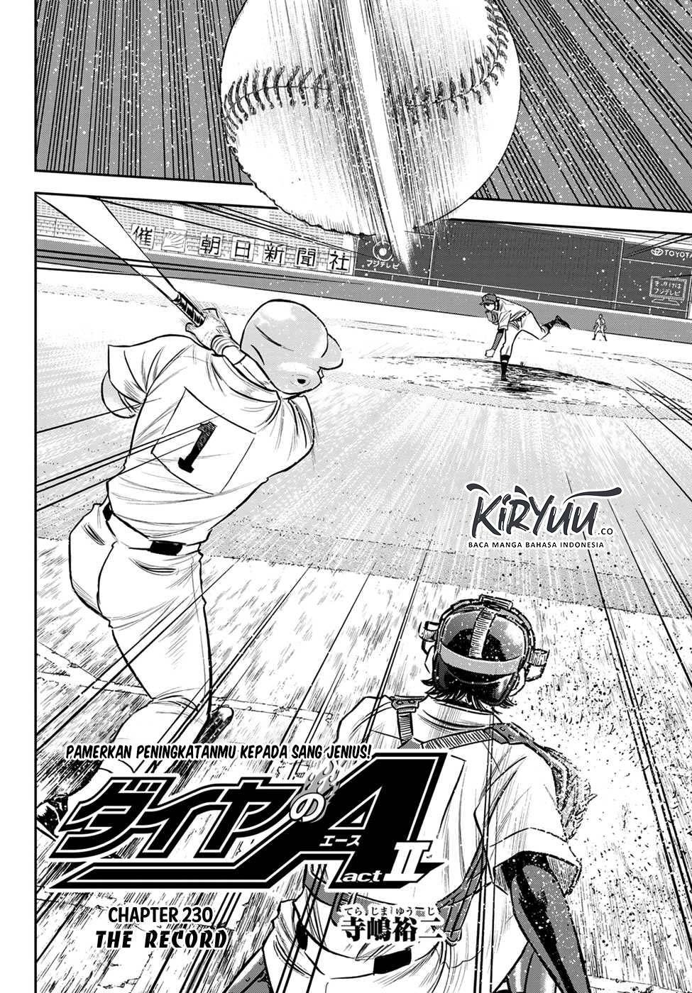 Diamond no Ace Act 2 — Chapter 230, halaman 3