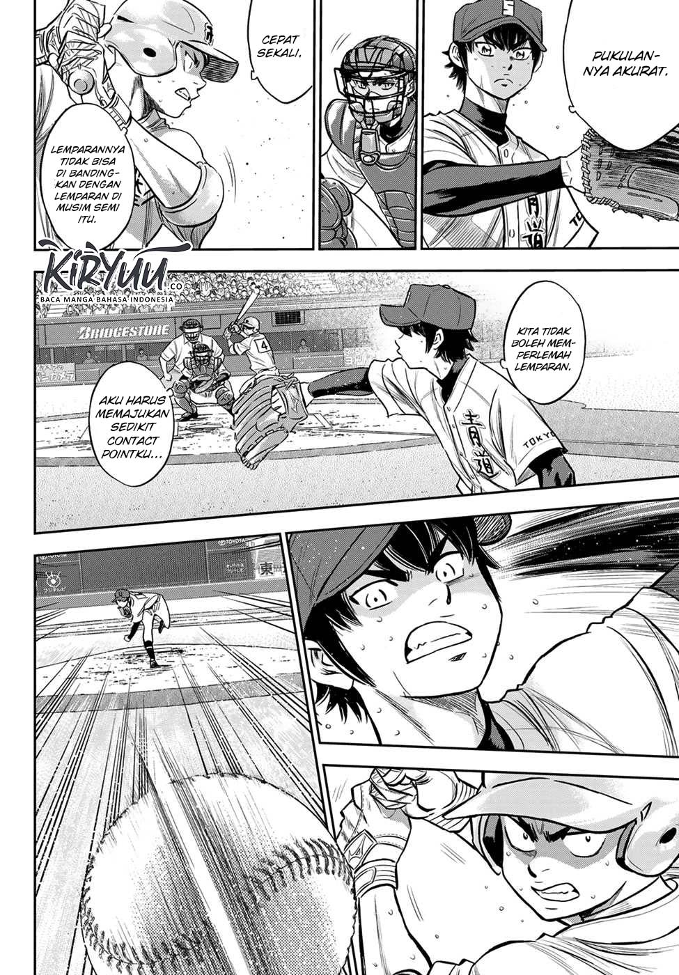 Diamond no Ace Act 2 — Chapter 230, halaman 7