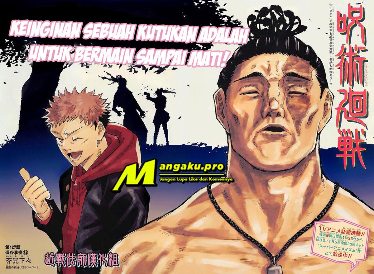 Jujutsu Kaisen — Chapter 127, halaman 4