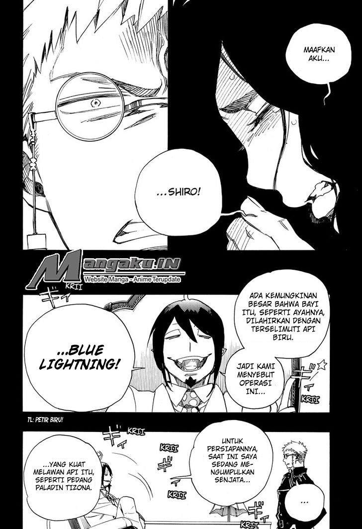 Ao no Exorcist — Chapter 108, halaman 24